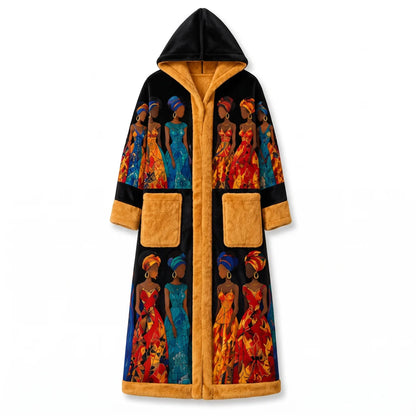 AfriRoots™ Heated Robe